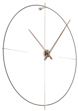 Designerski zegar ścienny Nomon Bilbao N czarny 110cm