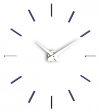 Designerski zegar ścienny I200MBL blue IncantesimoDesign 90-100cm