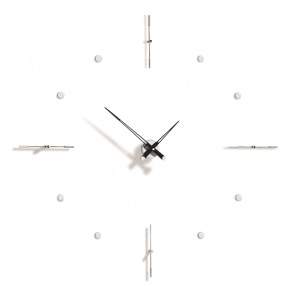 Designerski zegar ścienny Nomon Mixto I black 110cm