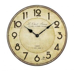 Designerski zegar ścienny 21415 Lowell 34cm