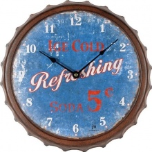 Designerski zegar ścienny 21448 Lowell 33cm