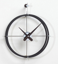 Designerski zegar ścienny Nomon Dos Puntos N 55cm