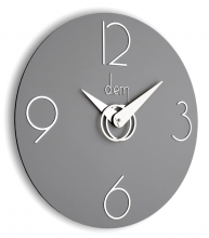Designerski zegar ścienny I501GR grey IncantesimoDesign 40cm