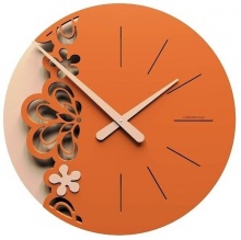 Designerski zegar 56-10-2 CalleaDesign Merletto Big 45cm (różne wersje kolorystyczne)