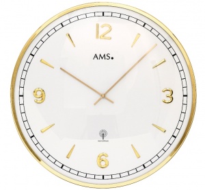 Zegar ścienny 5609 AMS sterowany sygnałem radiowym 40cm