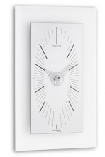 Designové nástěnné hodiny I564M chrome IncantesimoDesign 45cm