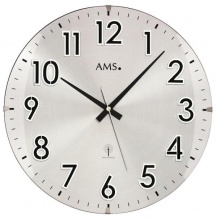 Zegar ścienny 5973 AMS sterowany radiowym sygnałem 32cm