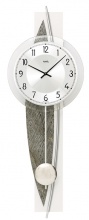 Designerski wahadłowy zegar ścienny 7456 AMS 67cm