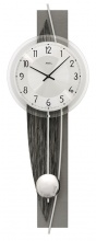 Designerski wahadłowy zegar ścienny 7458 AMS 67cm