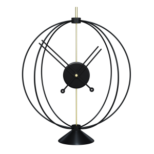Designerski zegar stołowy AT309 Atom 35cm