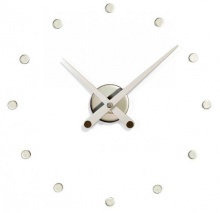 Designerski zegar ścienny Nomon RODON Mini white 50cm