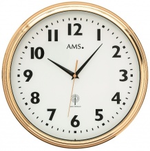 Zegar ścienny 5963 AMS sterowany radiowym sygnałem 32cm