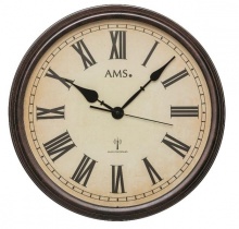Zegar ścienny 5977 AMS sterowany radiowym sygnałem 42cm