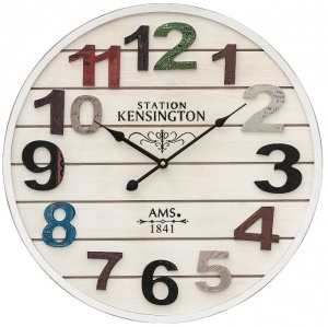 Zegar ścienny 9538 AMS 50cm