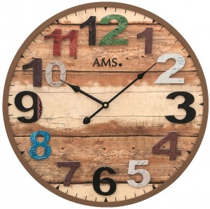 Zegar ścienny 9539 AMS 50cm