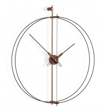 Designerski zegar ścienny Nomon Barcelona Barcelona Premium Black 103cm