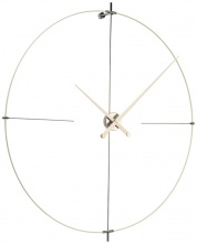 Designerski zegar ścienny Nomon Bilbao L biały 110cm