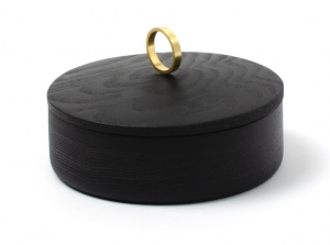 Luksusowe pudełko na biżuterię Azahar Secret S Ring Ash 10cm