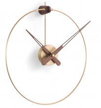 Designerski zegar ścienny Nomon Anda small gold 50cm