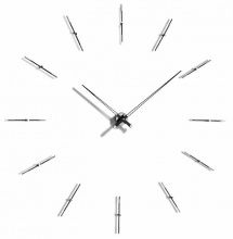 Designerski zegar ścienny Nomon Merlin Wenge 155cm