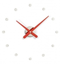 Designerski zegar ścienny Nomon RODON Mini red 50cm