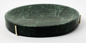 Luksusowa marmurowa półka Pau Marble ST Green Indian 27cm
