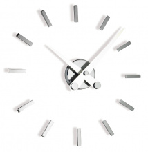 Designerski zegar ścienny Nomon Puntos Suspensivos 12i white 50cm