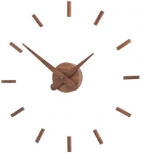 Designerski zegar ścienny Nomon Sunset Wood 50cm