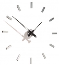Designerski zegar ścienny Nomon Tacon 12i black 73cm