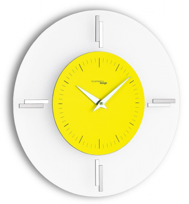 Designové nástěnné hodiny I060MG yellow IncantesimoDesign 35cm
Po kliknięciu wyświetlą się szczegóły obrazka.