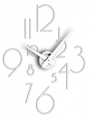 Designerski samoprzylepny zegar ścienny I211BN white IncantesimoDesign 85cm
Po kliknięciu wyświetlą się szczegóły obrazka.