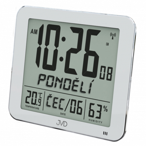 Nástěnné i stolní digitální LED hodiny DH9335.1 JVD řízené signálem 25cm
Po kliknięciu wyświetlą się szczegóły obrazka.