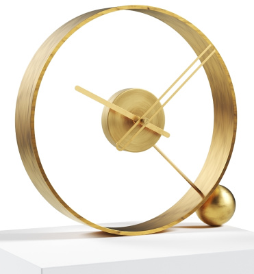 Designerski zegar stołowy Endless antik gold/gold 32cm
Po kliknięciu wyświetlą się szczegóły obrazka.