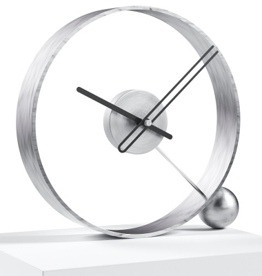 Designerski zegar stołowy Endless antik silver/black 32cm
Po kliknięciu wyświetlą się szczegóły obrazka.