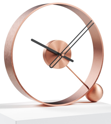 Designerski zegar stołowy Endless brushed pink/black 32cm
Po kliknięciu wyświetlą się szczegóły obrazka.