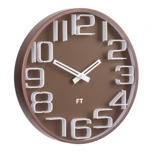 Designerski zegar ścienny Future Time FT8010BR Numbers 30cm
Po kliknięciu wyświetlą się szczegóły obrazka.