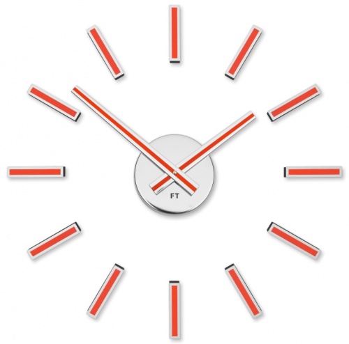 Designerski zegar samoprzylepny Future Time FT9400RD Modular red 40cm
Po kliknięciu wyświetlą się szczegóły obrazka.