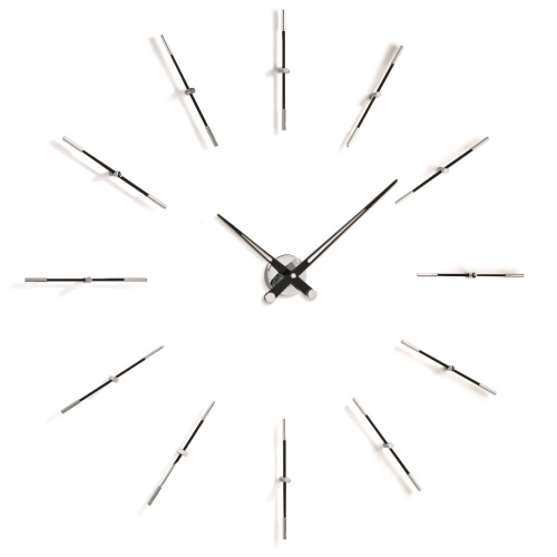 Designerski zegar ścienny Nomon Merlin 12i black 110cm
Po kliknięciu wyświetlą się szczegóły obrazka.