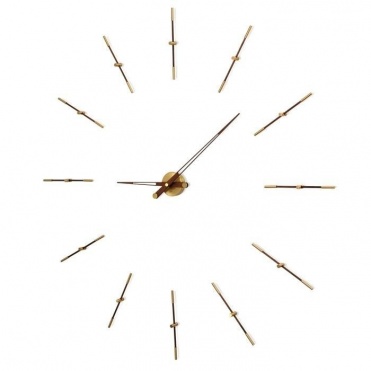 Designerski zegar ścienny Nomon Merlin Walnut Gold 125cm
Po kliknięciu wyświetlą się szczegóły obrazka.